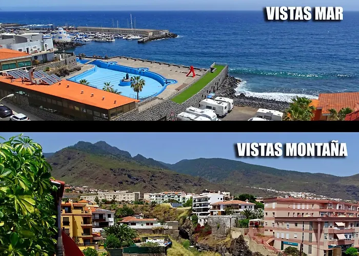 Piso En Candelaria Con Terraza, Vistas Al Mar, Aire Acondicionado Y Garaje képek