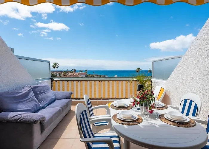Bright 1Br Apartment With Ocean Views & Pool Santiago del Teide zdjęcie